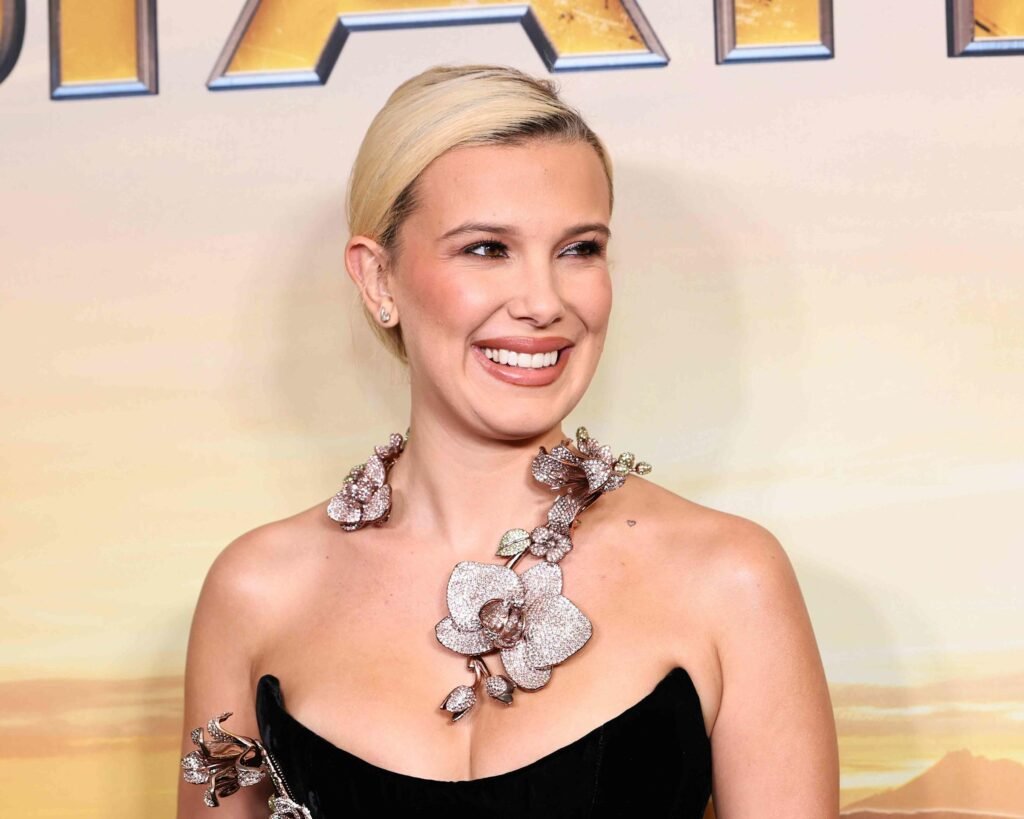 Millie Bobby Brown Debuts Bubblegum Pink Hair in Stunning New Look