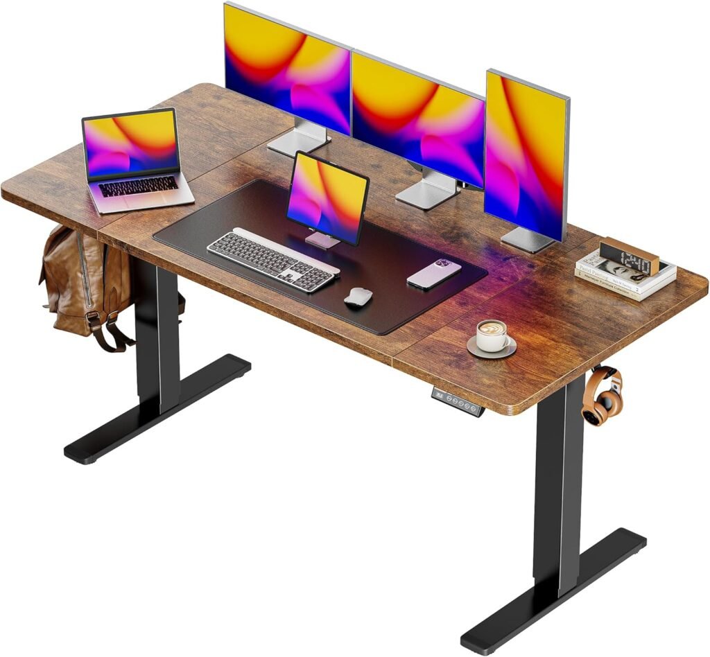 Huuger Height Adjustable Standing Desk