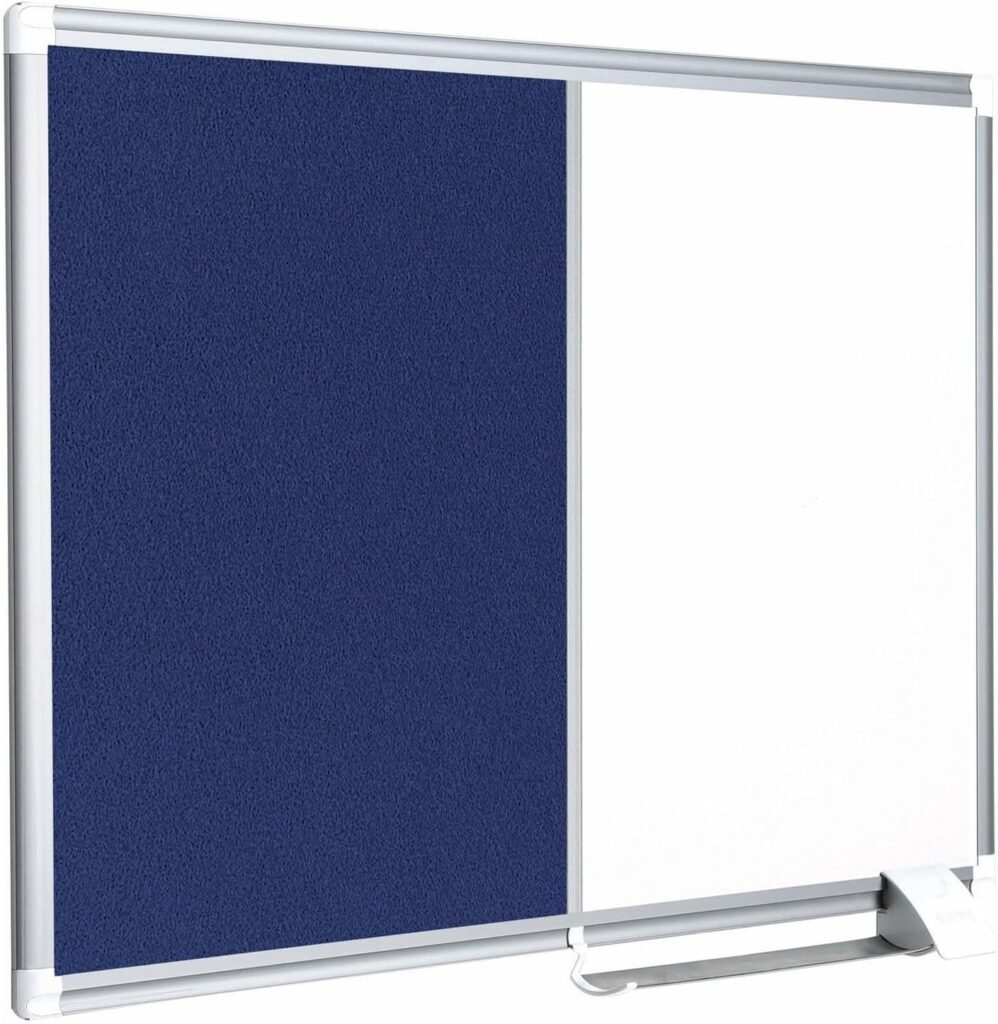 MasterVision Magnetic Whiteboard Combo