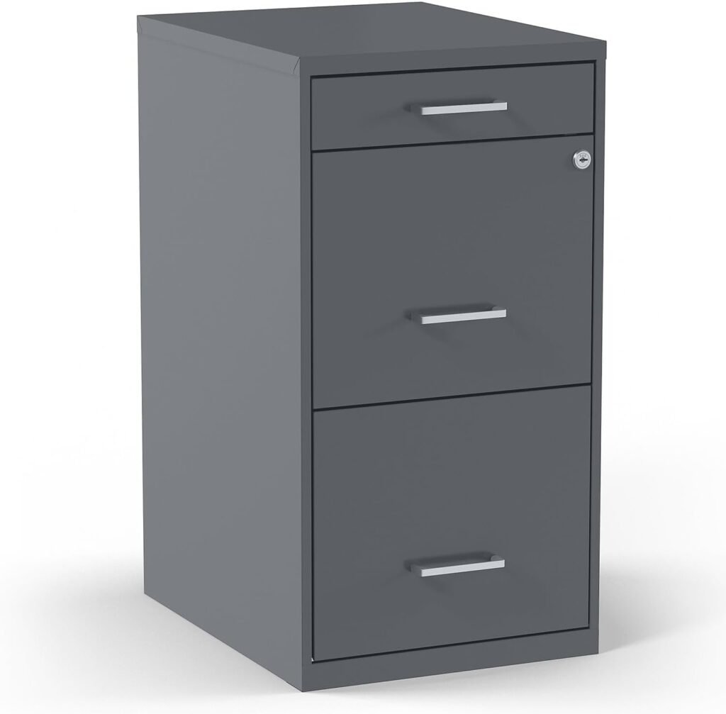 Staples 3-Drawer Vertical File Cabinet