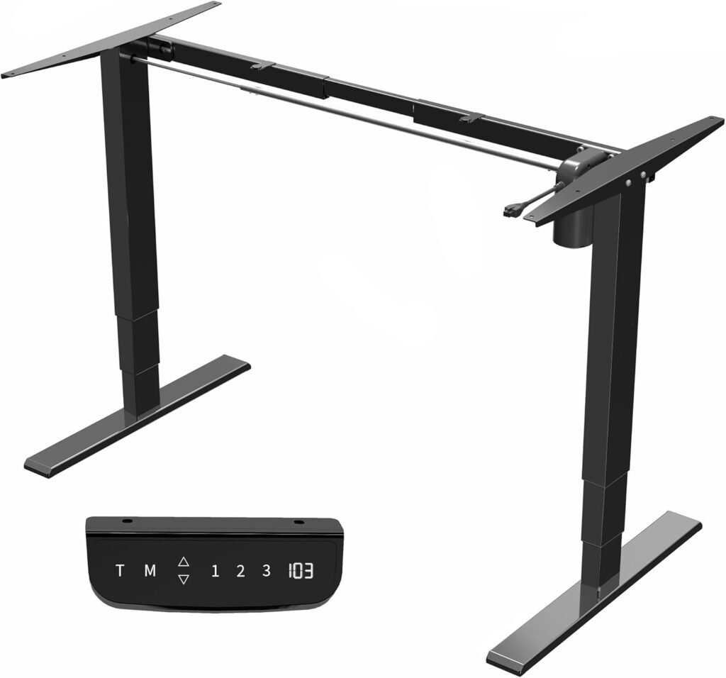 VIVO Height Adjustable Desk Frame