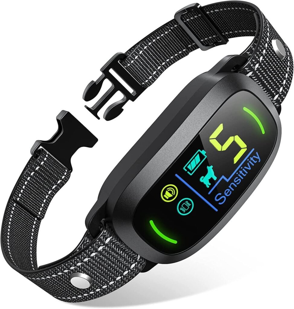 FAFAFROG Rechargeable Smart Bark Collar