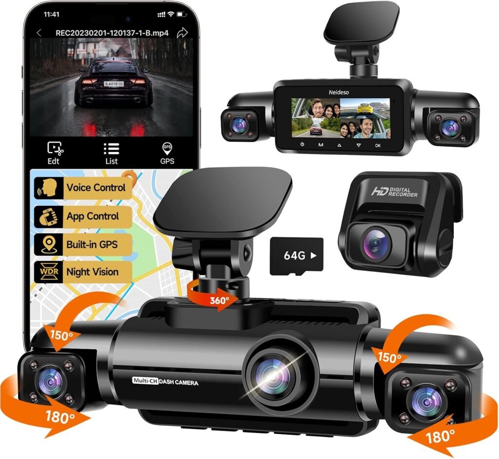 Naido 360° Dash Cam
